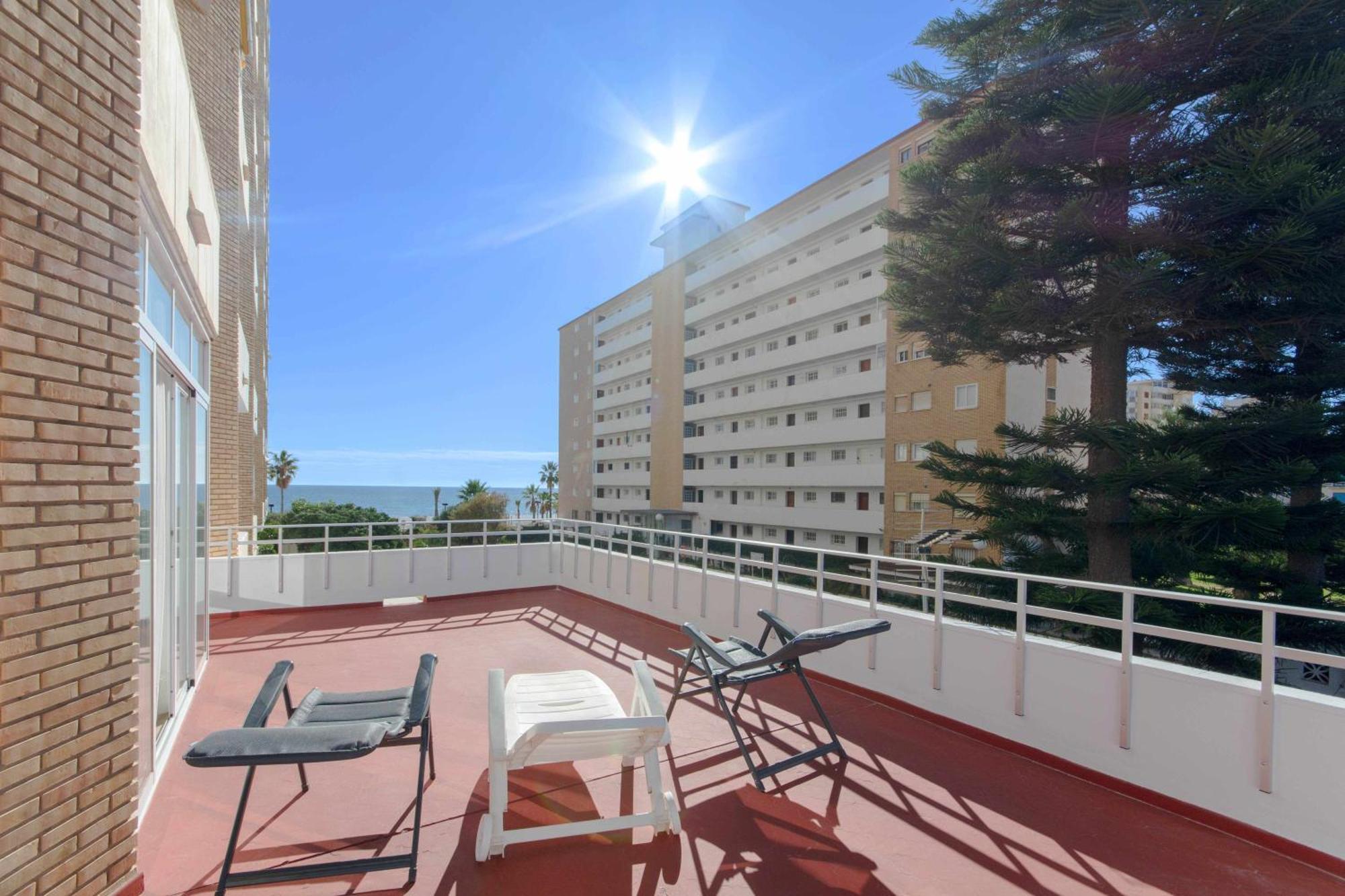 Апартаменты Ronda 3 Con Enorme Terraza Soleada Фуэнхирола Экстерьер фото
